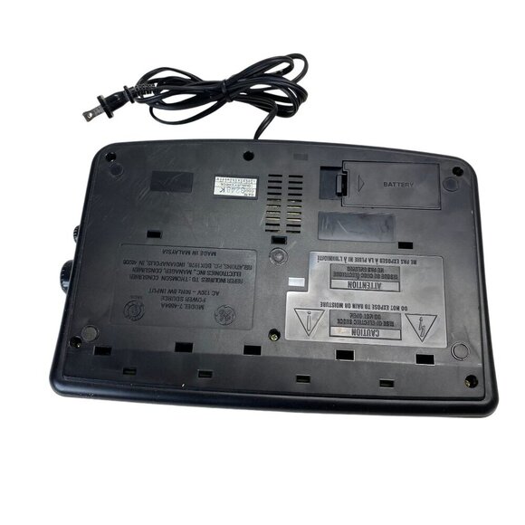 Vintage GE 7-4664B AM/FM Stereo Clock Radio With Dual Wake System & Snooze - Picture 4 of 5